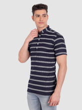 Mens Multi Strip Half Sleeve kurta
